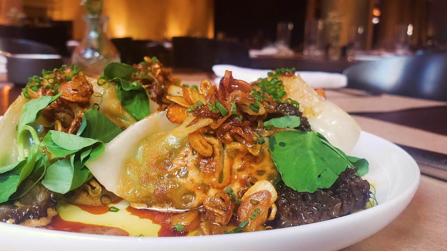 Recipe of the Day: Spring Pea Potstickers With Morel Mushrooms
